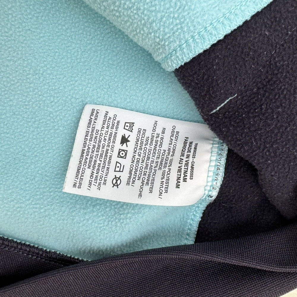 Nike Big Boys -Girls ThermaFIT Elite Full-Zip Hoodie sz XL Turquoise Blue White - Picture 12 of 13